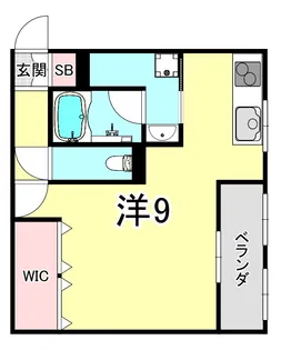 ジョイフル福田【2階】の間取り