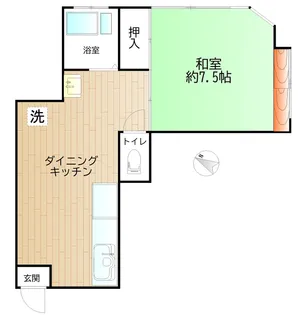 平原ビル【3階】の間取り