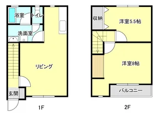 メゾンMの間取り