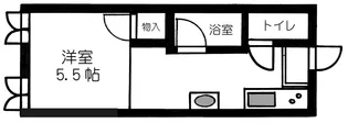 レゾンリーセ【2階】の間取り