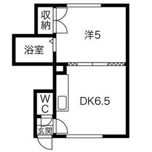 パール東札幌マンション【2階】の間取り
