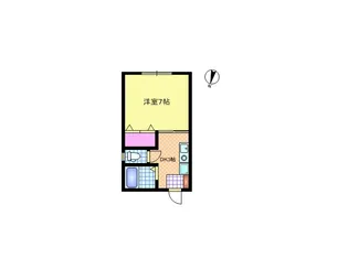 神奈川県横浜市南区六ツ川1【アパート】の間取り