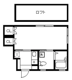 VILLA花水木【1階】の間取り