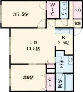 Ka pilina(カピリナ)【1階】の間取り