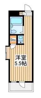 東京都府中市宮西町3【マンション】の間取り