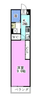 リブリCross-TK【1階】の間取り