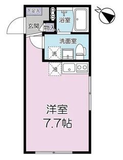 Fleur千歳船橋【3階】の間取り