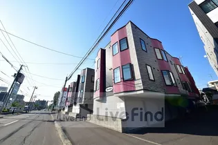 北海道札幌市豊平区美園二条1【アパート】の外観