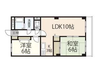 自然館【3階】の間取り