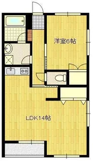 オレンジコーポ【3階】の間取り