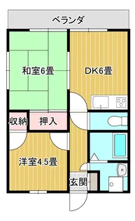 長崎県長崎市滑石3【マンション】の間取り