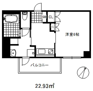 神戸元町ノア【2階】の間取り