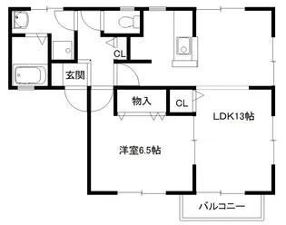 メゾンセードルの間取り