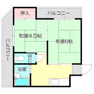 GARBO淡路【3階】の間取り
