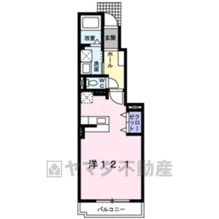 カーサ エテルナ1【1階】の間取り