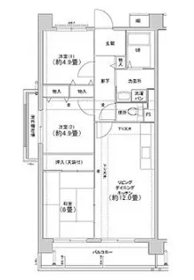 3LDKの間取り画像