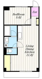神奈川県厚木市南町【マンション】の間取り