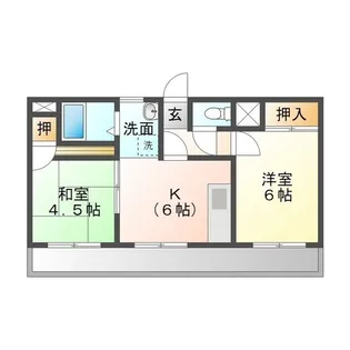 Steady【2階】の間取り