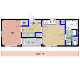 グリーンスクエアH III【2階】の間取り