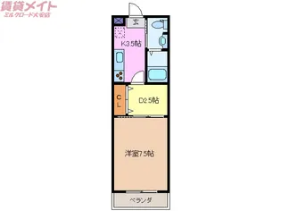 RADIANT【2階】の間取り