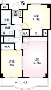 埼玉県川越市南大塚4【マンション】の間取り