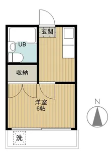 ヴィラ・ハナミズキ【1階】の間取り