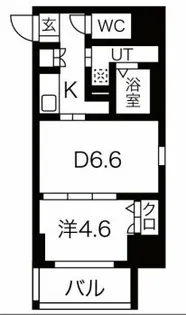 大阪府大阪市西区靱本町1【マンション】の間取り