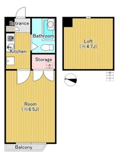 オリーヴマーム【2階】の間取り