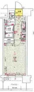 大阪府大阪市北区天神橋3【マンション】の間取り