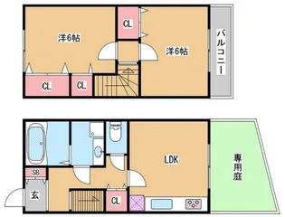 KARIN妙法寺の間取り