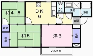 ドリーム【2階】の間取り