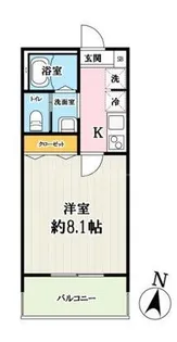 埼玉県さいたま市西区宮前町【アパート】の間取り