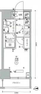 スカイコートヒルズ池田山【4階】の間取り