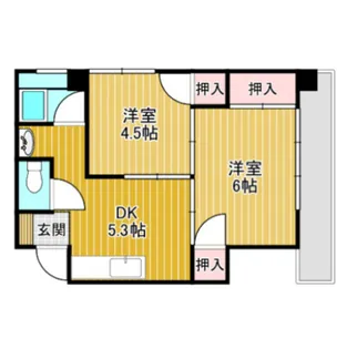 田中ビル【3階】の間取り