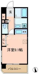 エクシード根岸アメニティーレジデンス【3階】の間取り