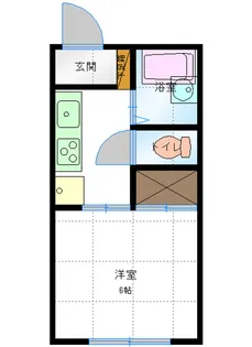 パールハイツ【2階】の間取り