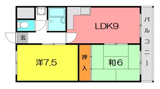 カサベルデイケダI【3階】の間取り