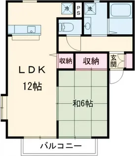 グレイスコート A棟【1階】の間取り