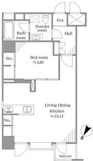 グランドメゾン一番町【5階】の間取り