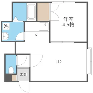 Urizun Apt.【2階】の間取り