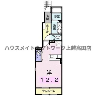 アルドール【1階】の間取り