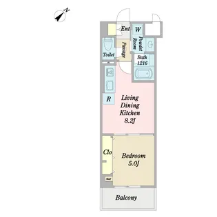 グリーンレスト日吉【2階】の間取り