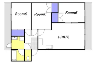 ドミール93【3階】の間取り