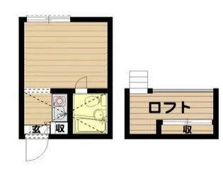 カルタス21笹塚【2階】の間取り