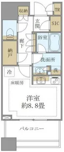 八ツ山三和ハウス【7階】の間取り