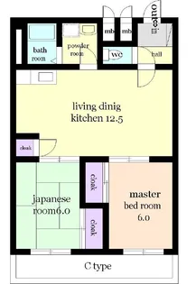 サンモール広島【7階】の間取り