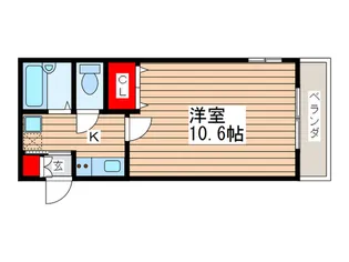グランピーノ妙典【5階】の間取り