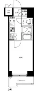 ルーブル北新宿【2階】の間取り