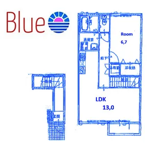 POLL【2階】の間取り