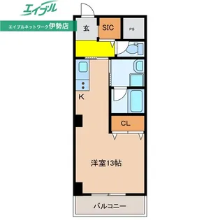MiraISE【1階】の間取り